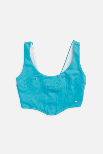 Rework Nike Sweatshirt Bustier - S