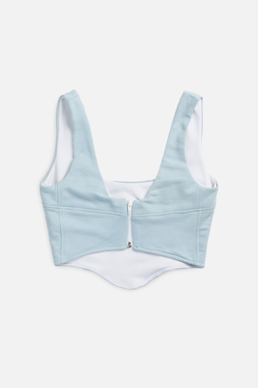 Rework Nike Sweatshirt Bustier - S