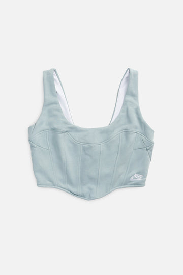 Rework Nike Sweatshirt Bustier - M