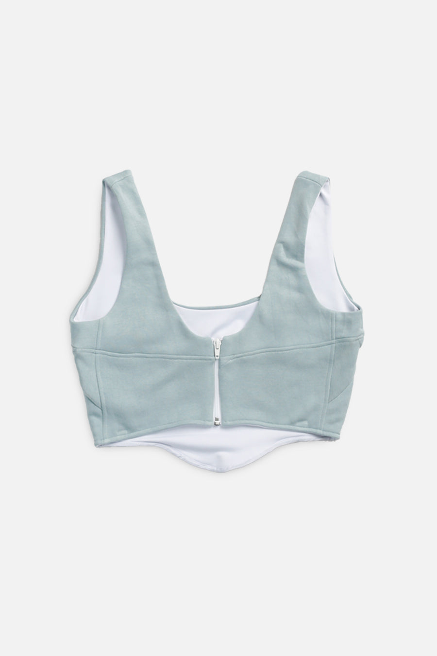 Rework Nike Sweatshirt Bustier - M