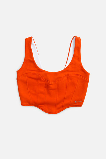 Rework Nike Sweatshirt Bustier - M