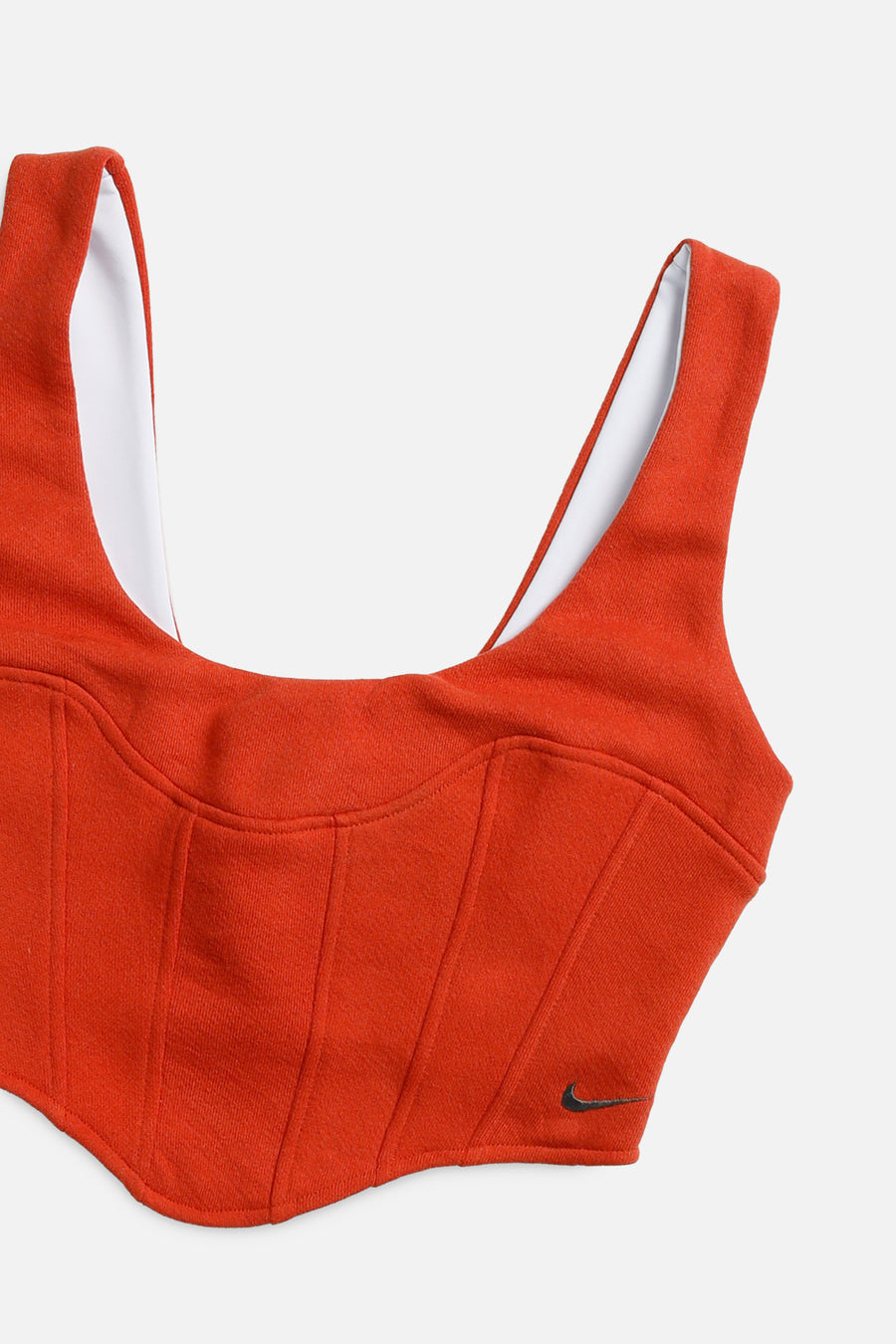 Rework Nike Sweatshirt Bustier - S