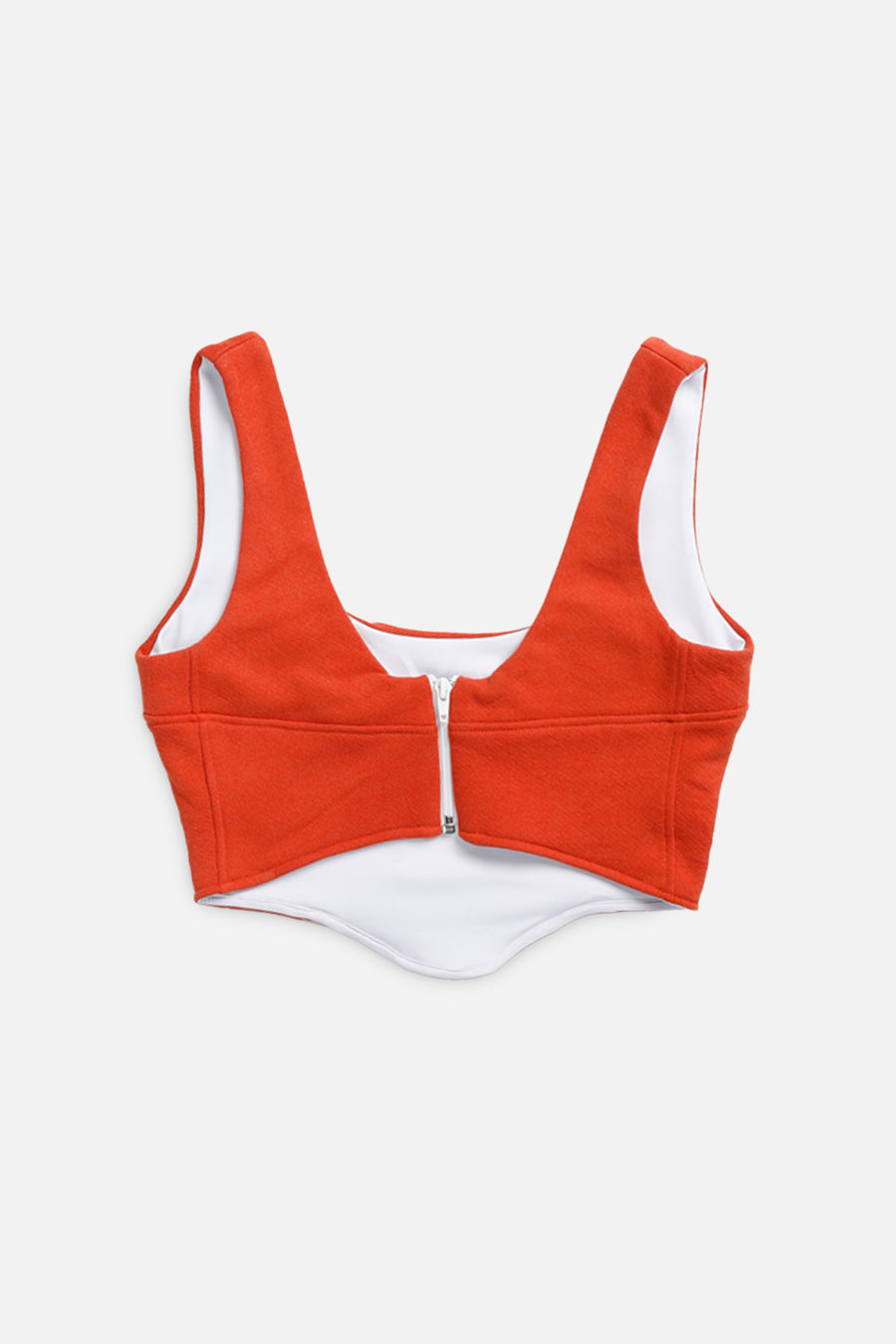 Rework Nike Sweatshirt Bustier - S