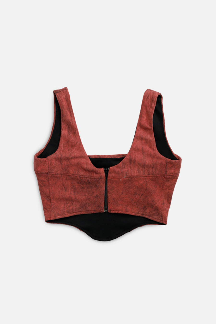 Rework Nike Sweatshirt Bustier - M