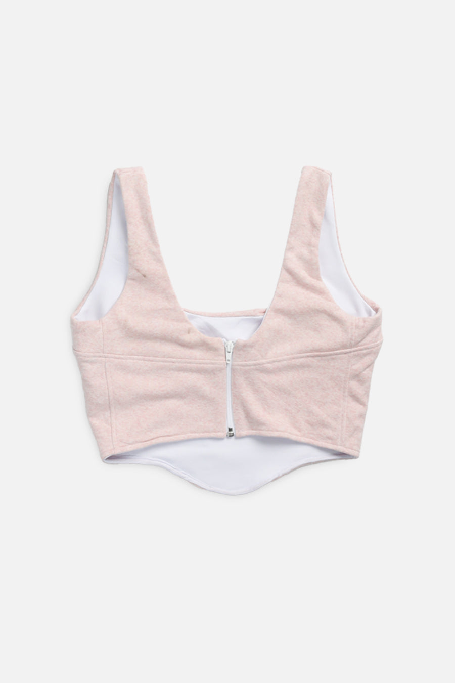 Rework Nike Sweatshirt Bustier - M