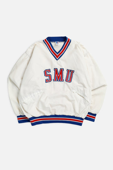 Vintage SMU Windbreaker - L