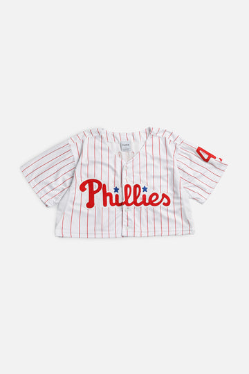 Rework Crop Philadelphia Phillies MLB Jersey