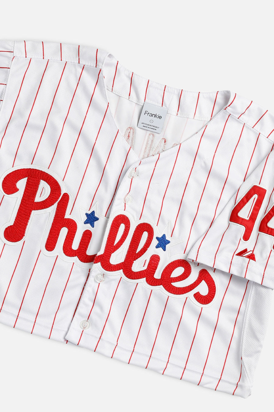 Rework Crop Philadelphia Phillies MLB Jersey