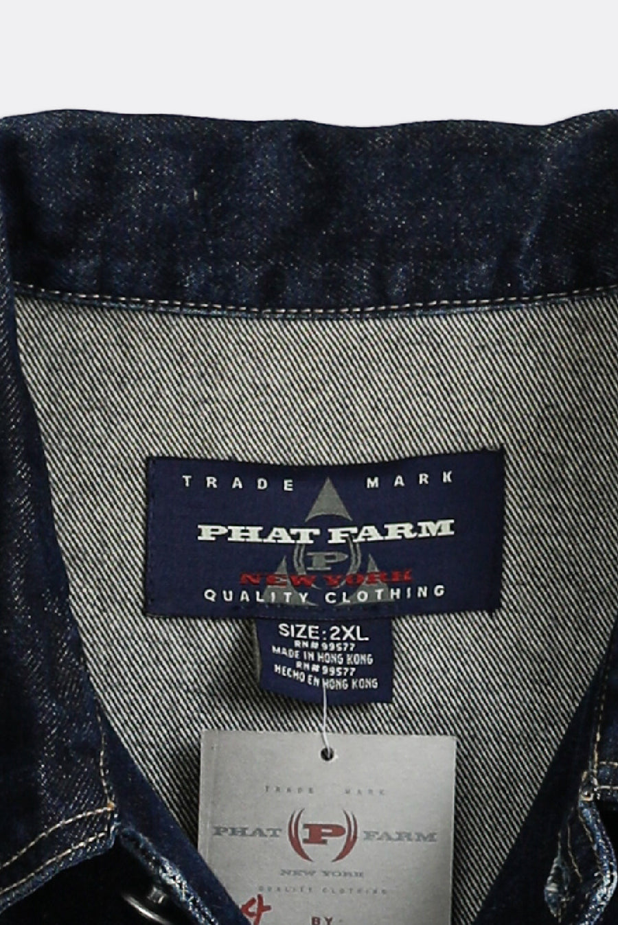 Deadstock Phat Farm Denim Jacket - 2XL