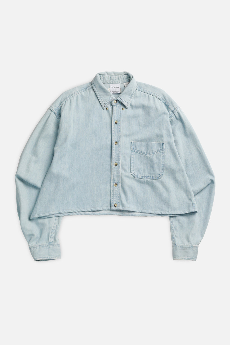 Rework Chambray Waist Crop - XL