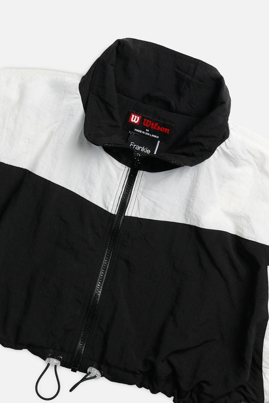 Rework Wilson Crop Windbreaker - L