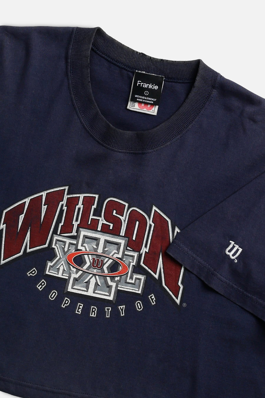 Rework Wilson Crop Tee - L