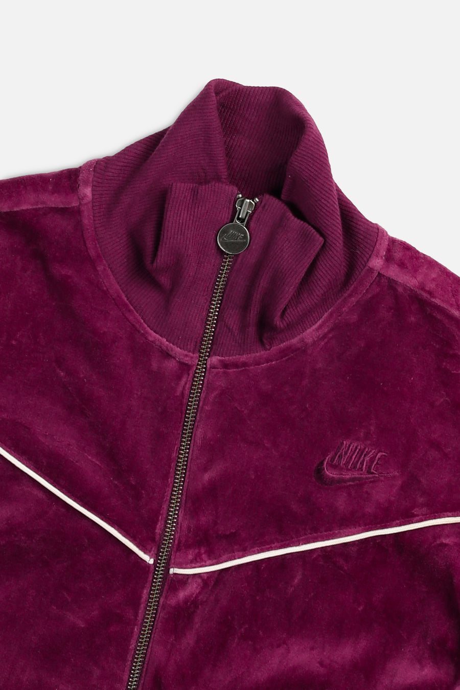 Vintage Nike Velour Sweatshirt - Women's L