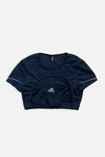 Rework Adidas Cut Out Tee - L