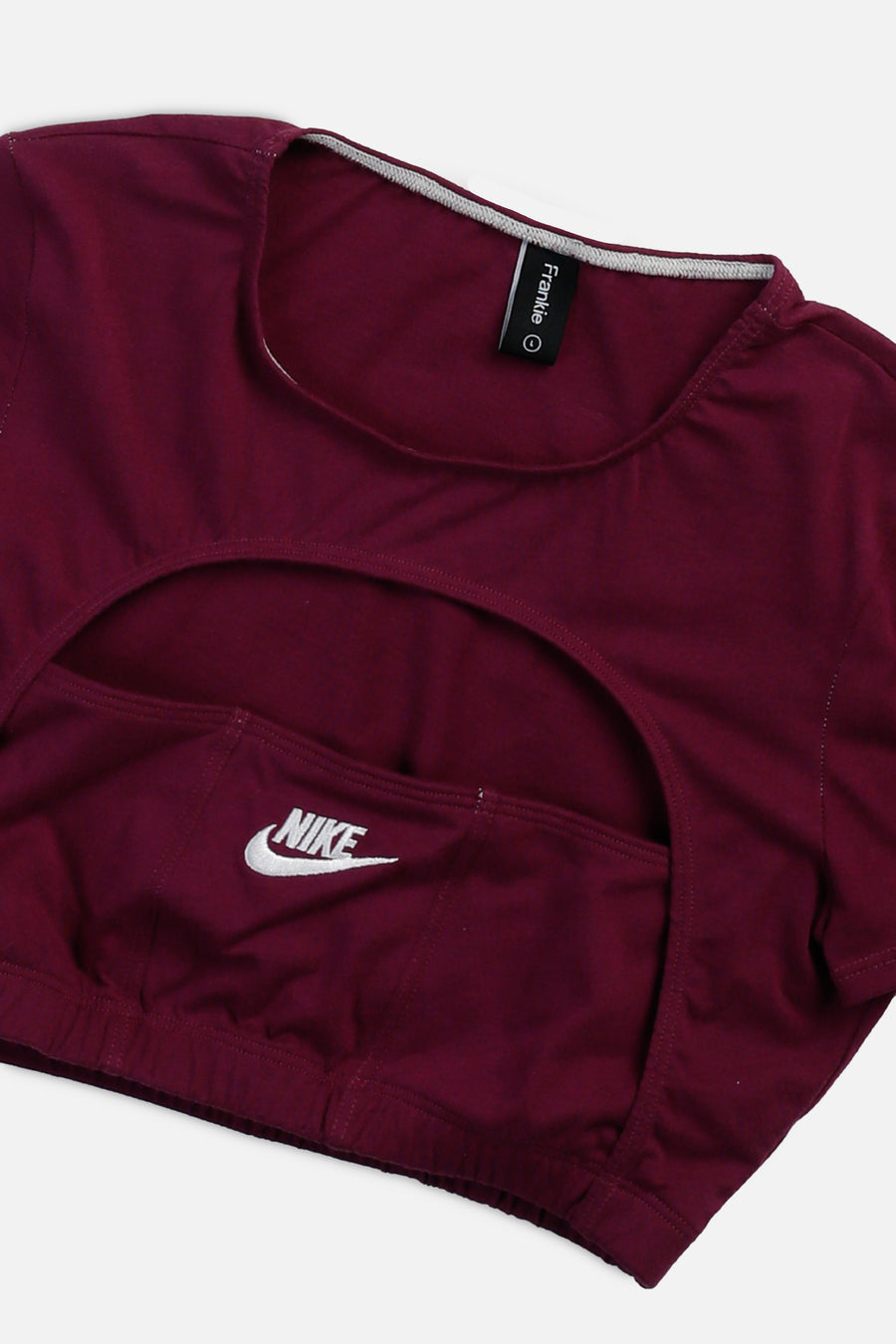 Rework Nike Cut Out Tee - L