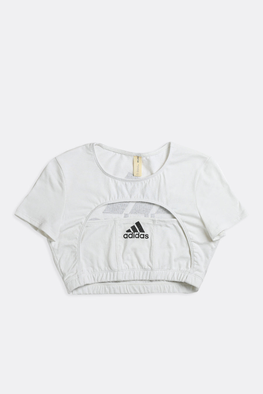 Rework Adidas Cut Out Tee - L