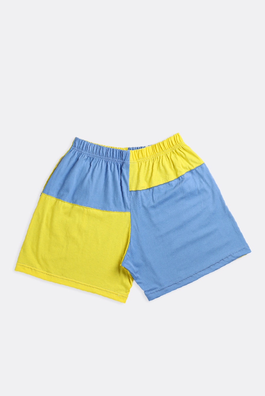 Unisex Rework Patchwork Tee Shorts - S