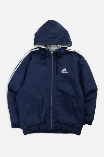 Vintage Adidas Windbreaker Jacket - Women's XS