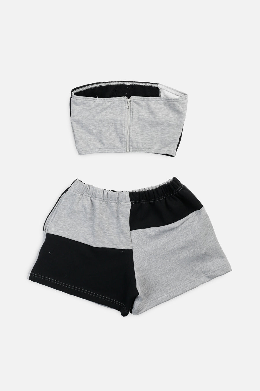 Rework Nike Patchwork Sweatshorts Set - XS, S, M, L