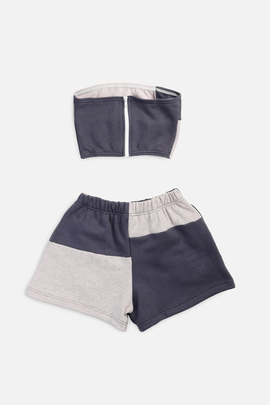 Rework Fila Patchwork Sweatshorts Set - XS