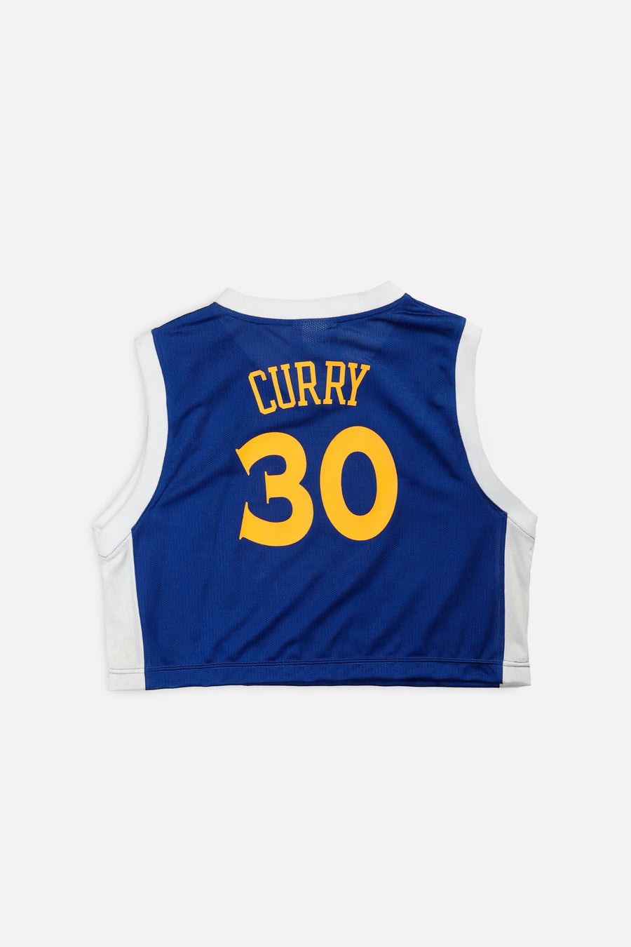 Rework Golden State Warriors NBA Crop Jersey - L