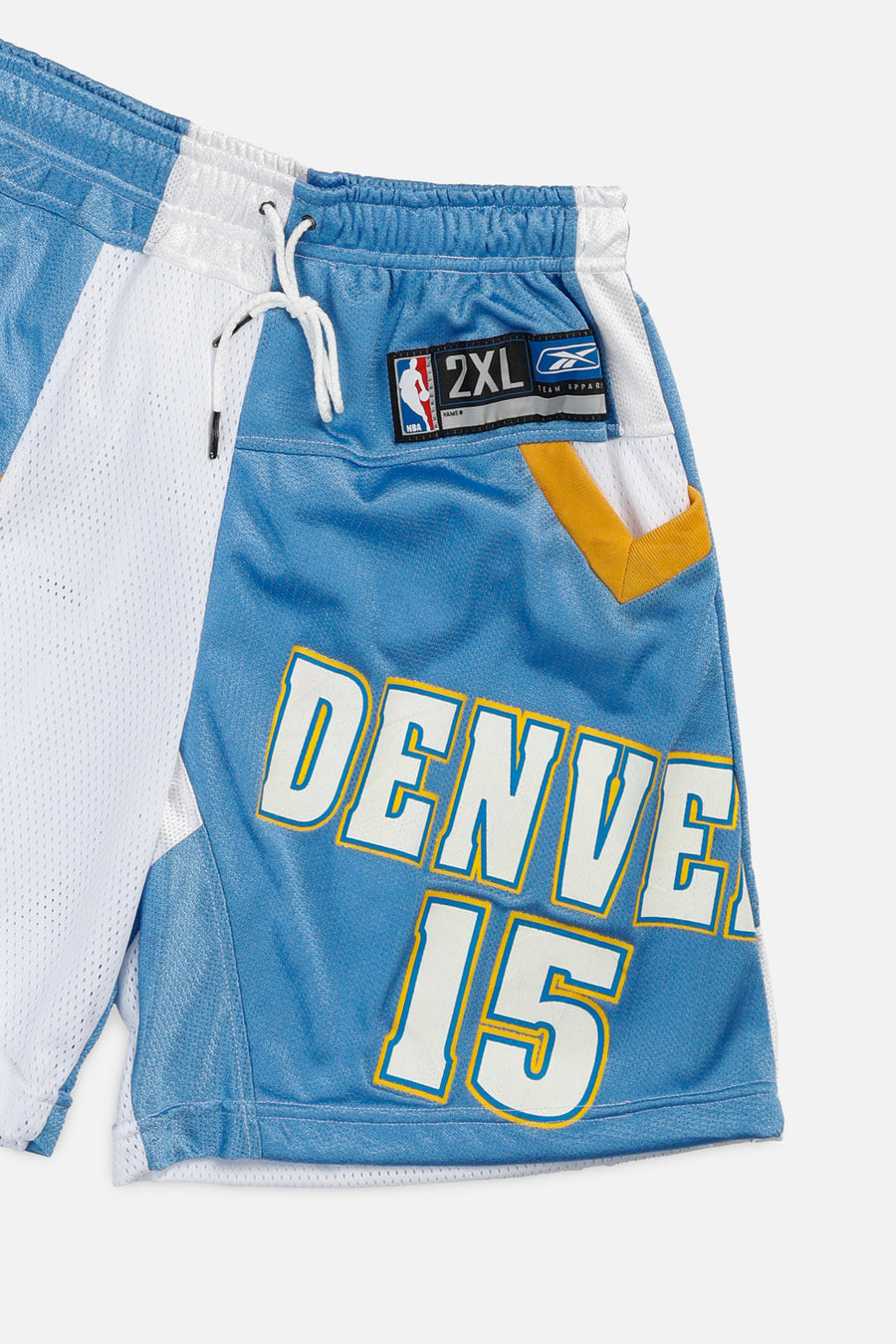 Unisex Rework Denver Nuggets NBA Jersey Shorts - S