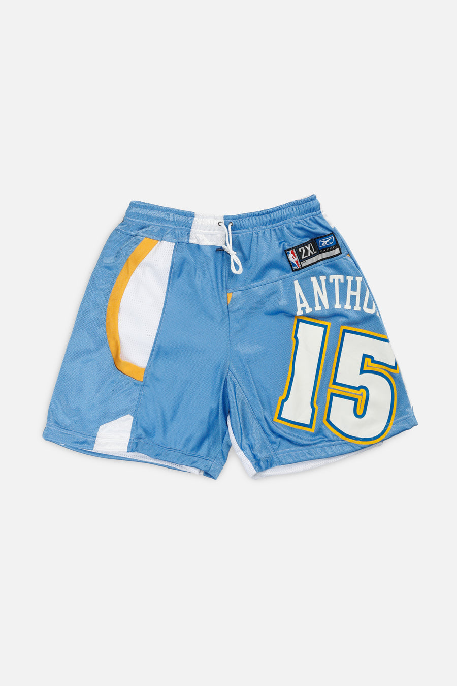 Unisex Rework Denver Nuggets NBA Jersey Shorts - L