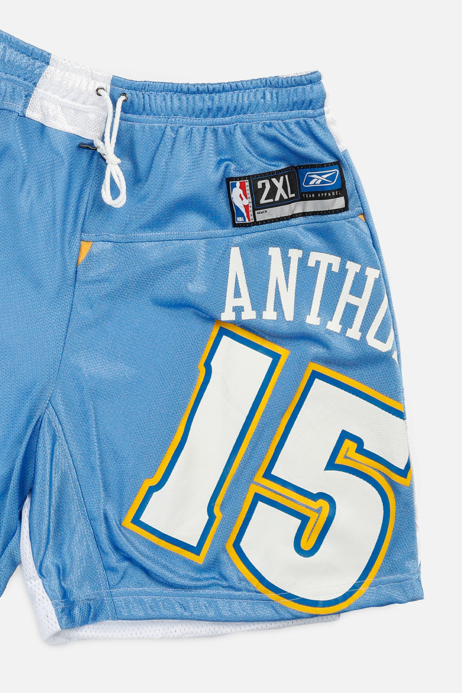 Unisex Rework Denver Nuggets NBA Jersey Shorts - L