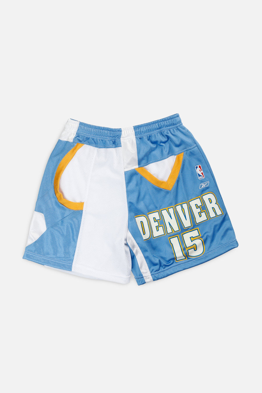 Unisex Rework Denver Nuggets NBA Jersey Shorts - L