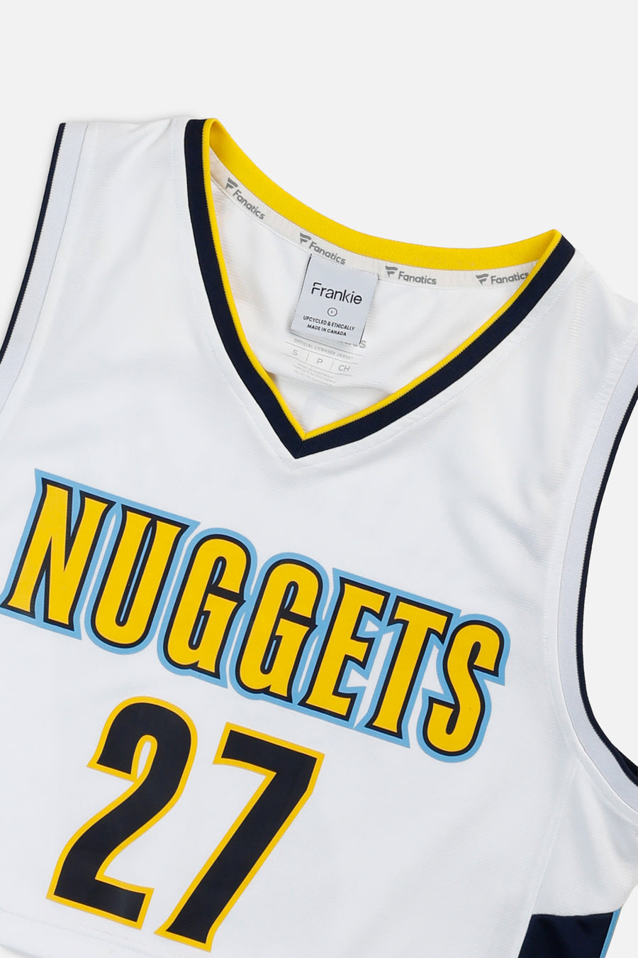 Rework Denver Nuggets NBA Crop Jersey - L