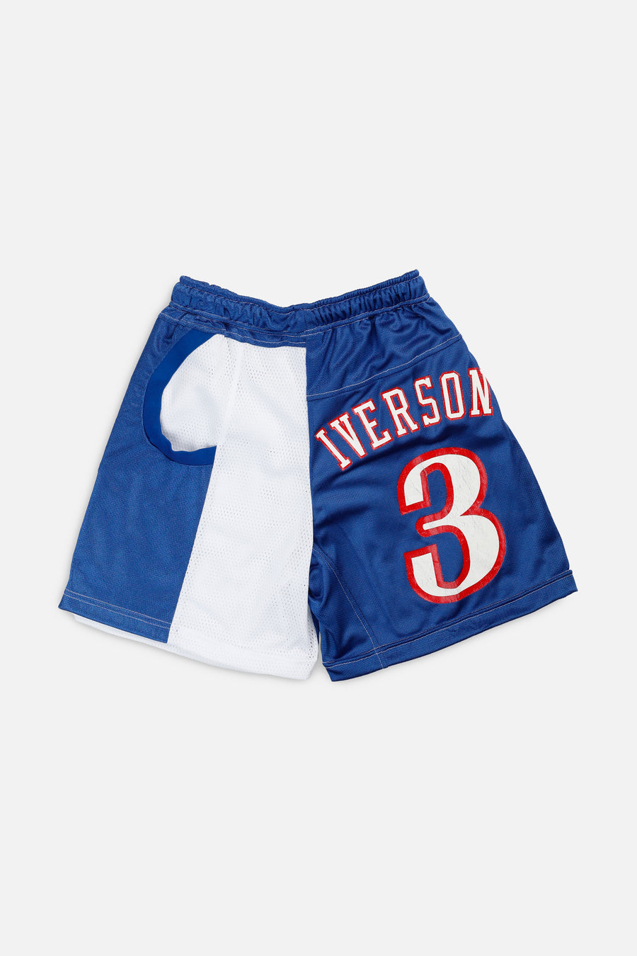 Unisex Rework Philadelphia 76ers NBA Jersey Shorts - S