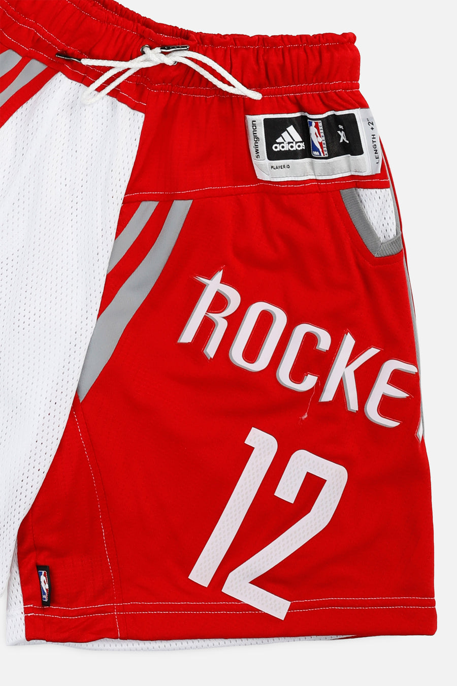 Unisex Rework Houston Rockets NBA Jersey Shorts - XS