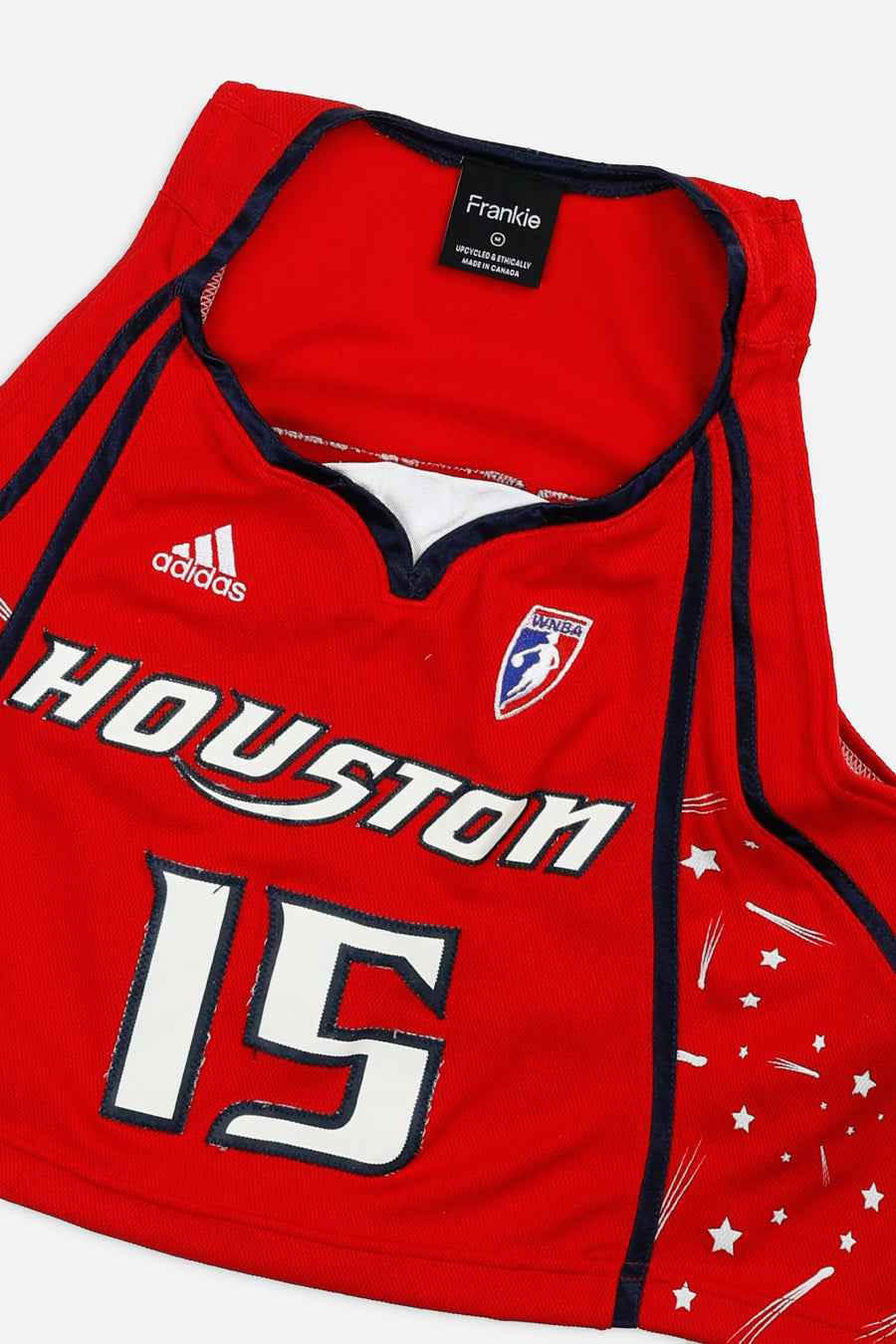 Rework Houston Comets WNBA Crop Jersey - M