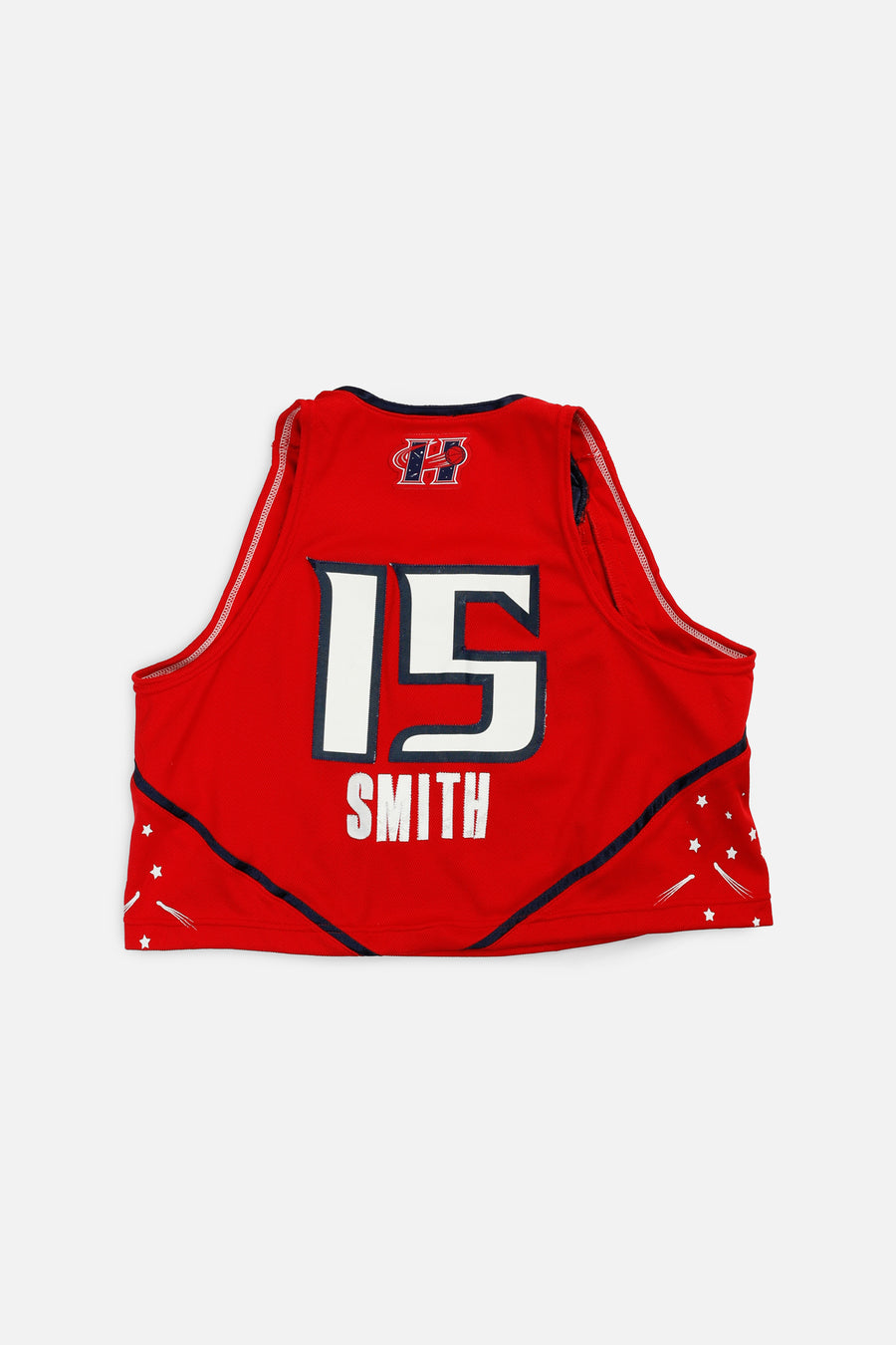 Rework Houston Comets WNBA Crop Jersey - M