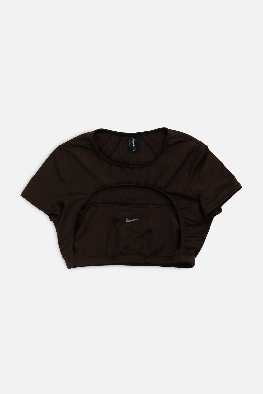 Rework Nike Cut Out Tee - L