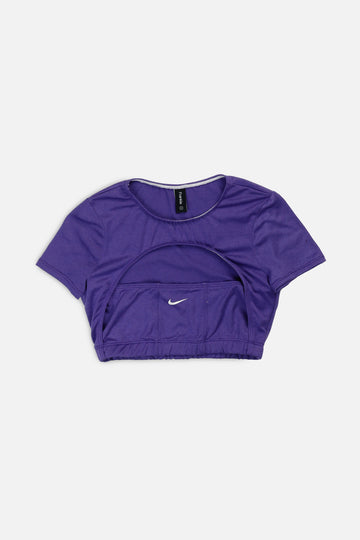 Rework Nike Cut Out Tee - S