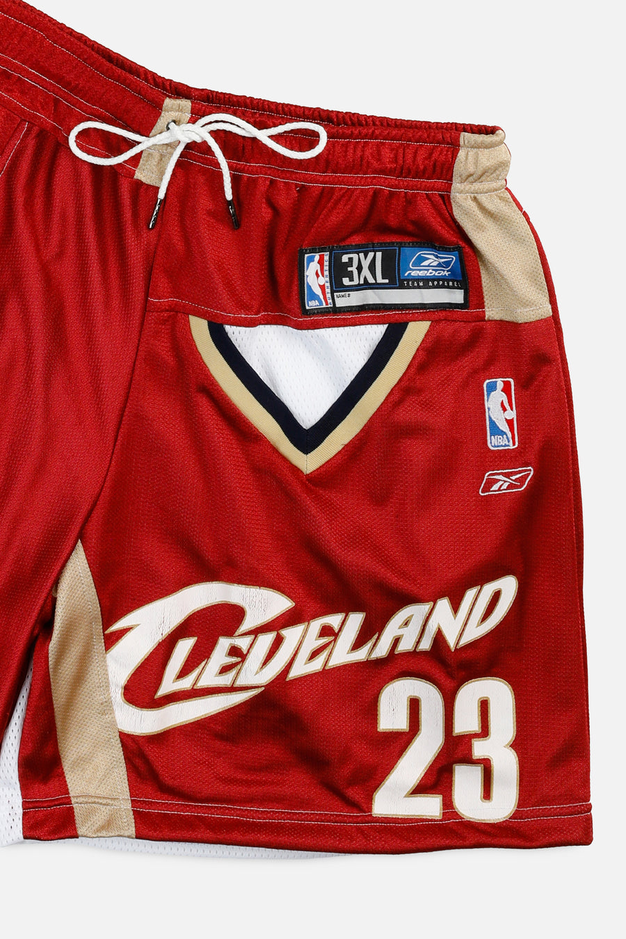 Unisex Rework Cleveland Cavaliers NBA Jersey Shorts - XXL