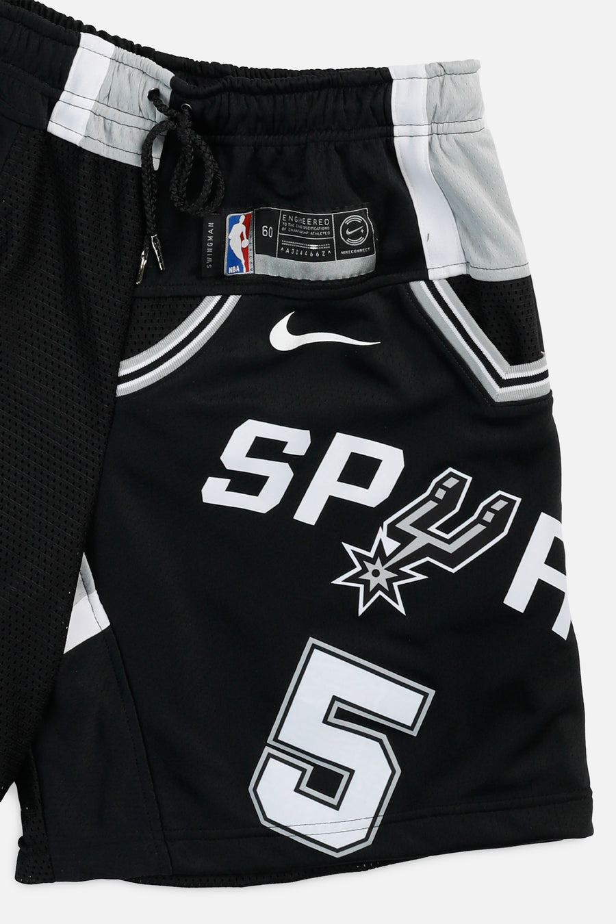 Unisex Rework San Antonio Spurs NBA Jersey Shorts - M