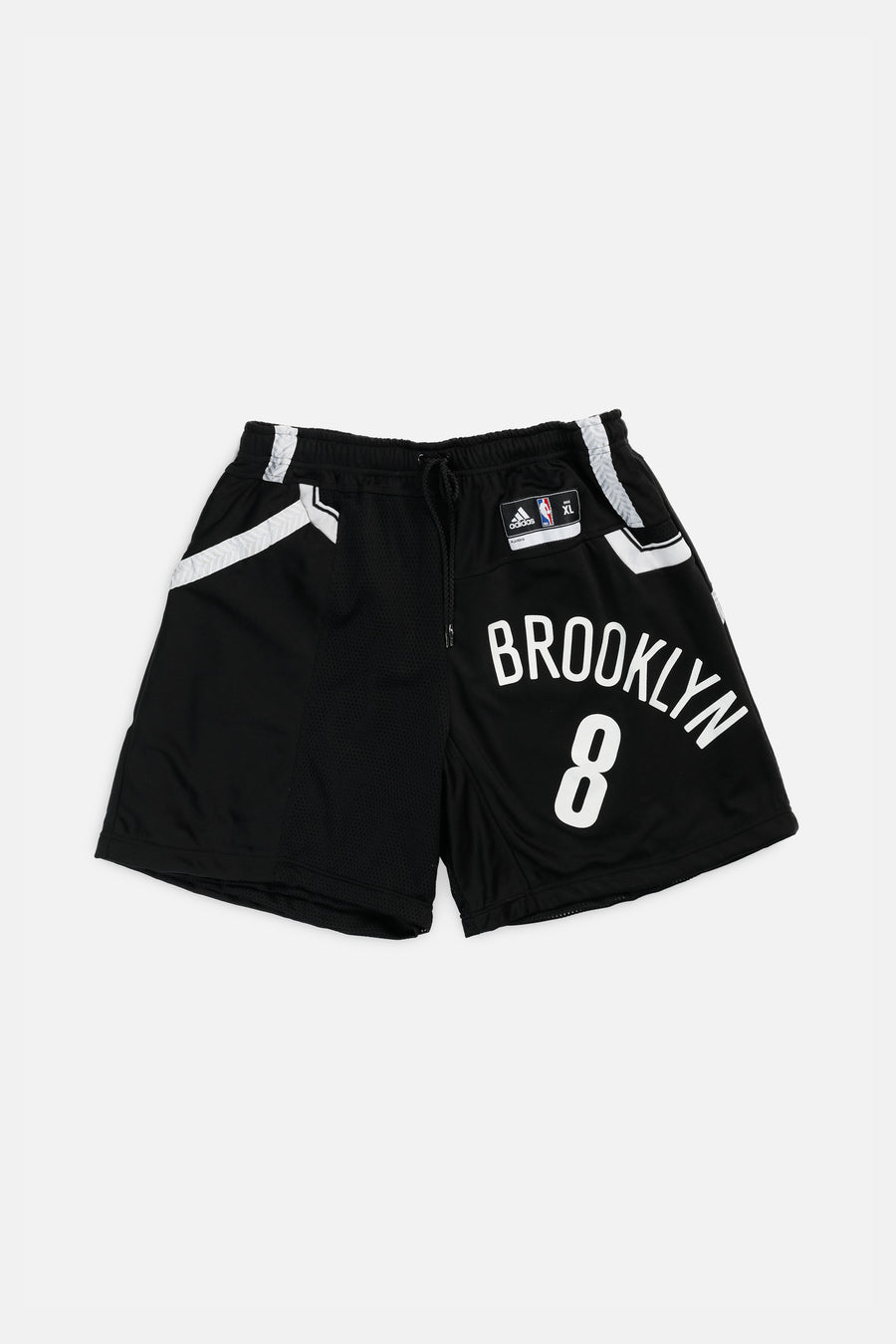 Unisex Rework Brooklyn Nets NBA Jersey Shorts - XL