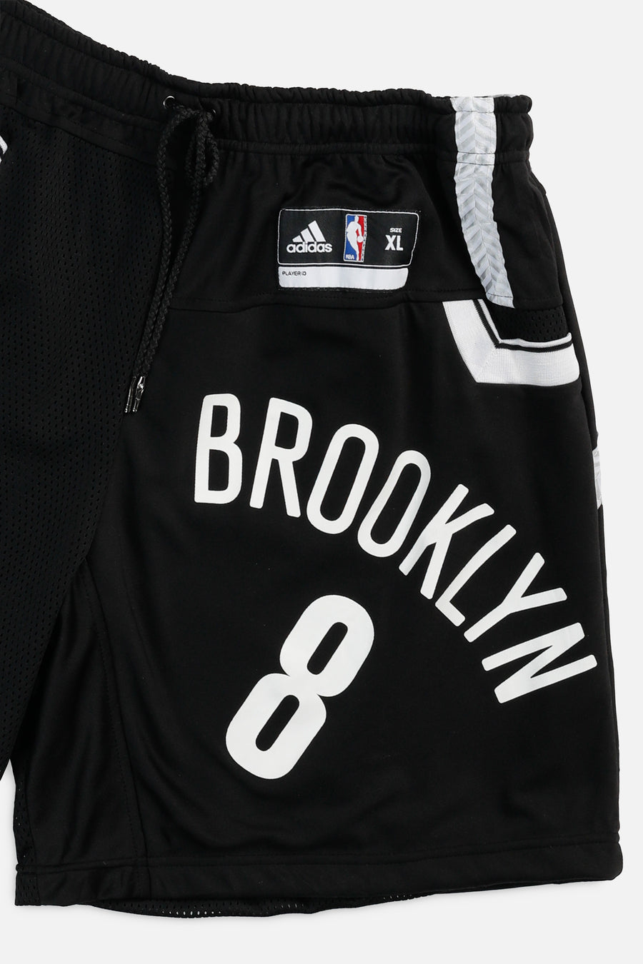 Unisex Rework Brooklyn Nets NBA Jersey Shorts - XL