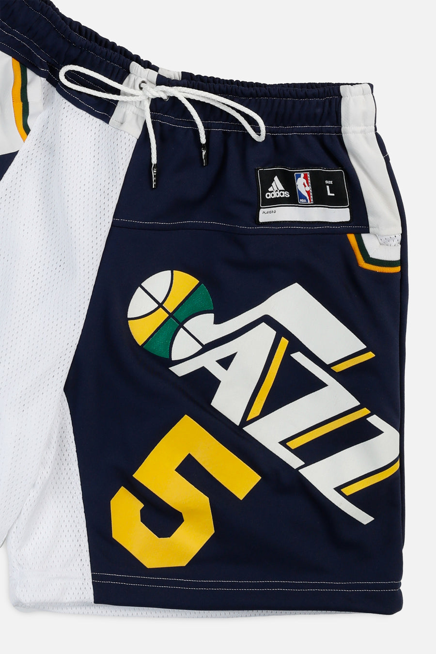 Unisex Rework Utah Jazz NBA Jersey Shorts - L