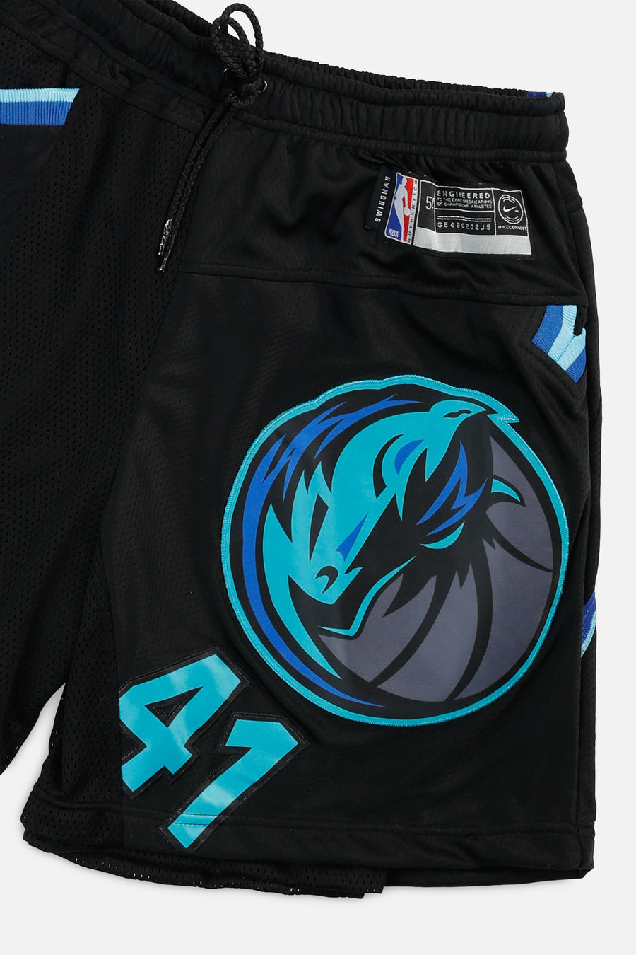 Unisex Rework Dallas Mavericks NBA Jersey Shorts - L