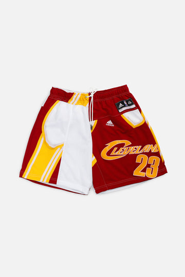 Unisex Rework Cleveland Cavaliers NBA Jersey Shorts - L