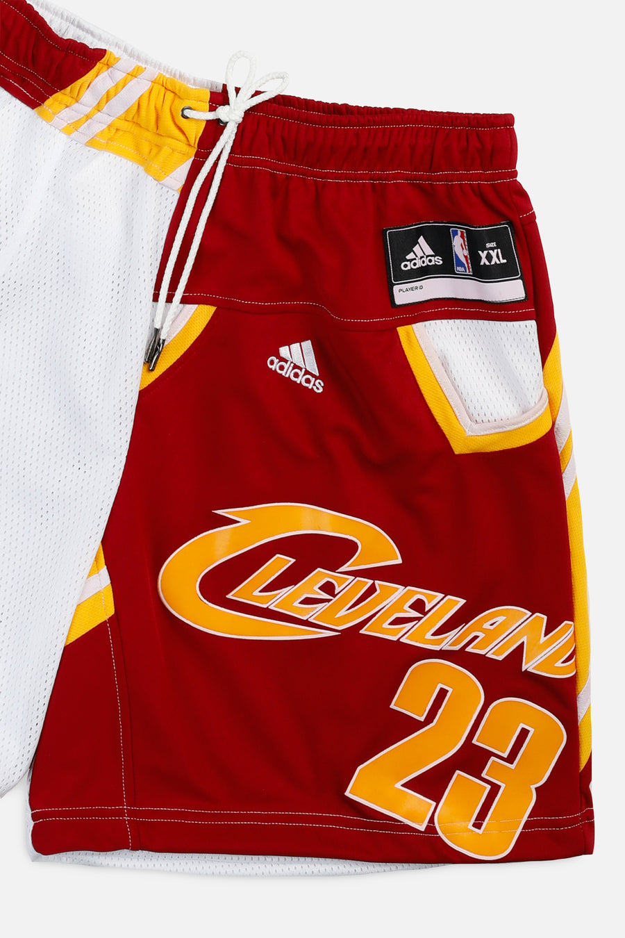 Unisex Rework Cleveland Cavaliers NBA Jersey Shorts - L