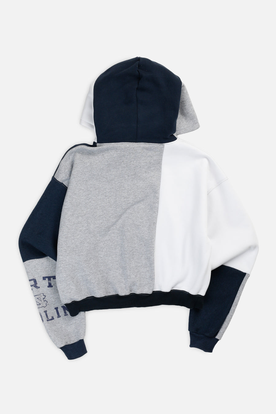 Rework Varsity Crop Zip Hoodie - M