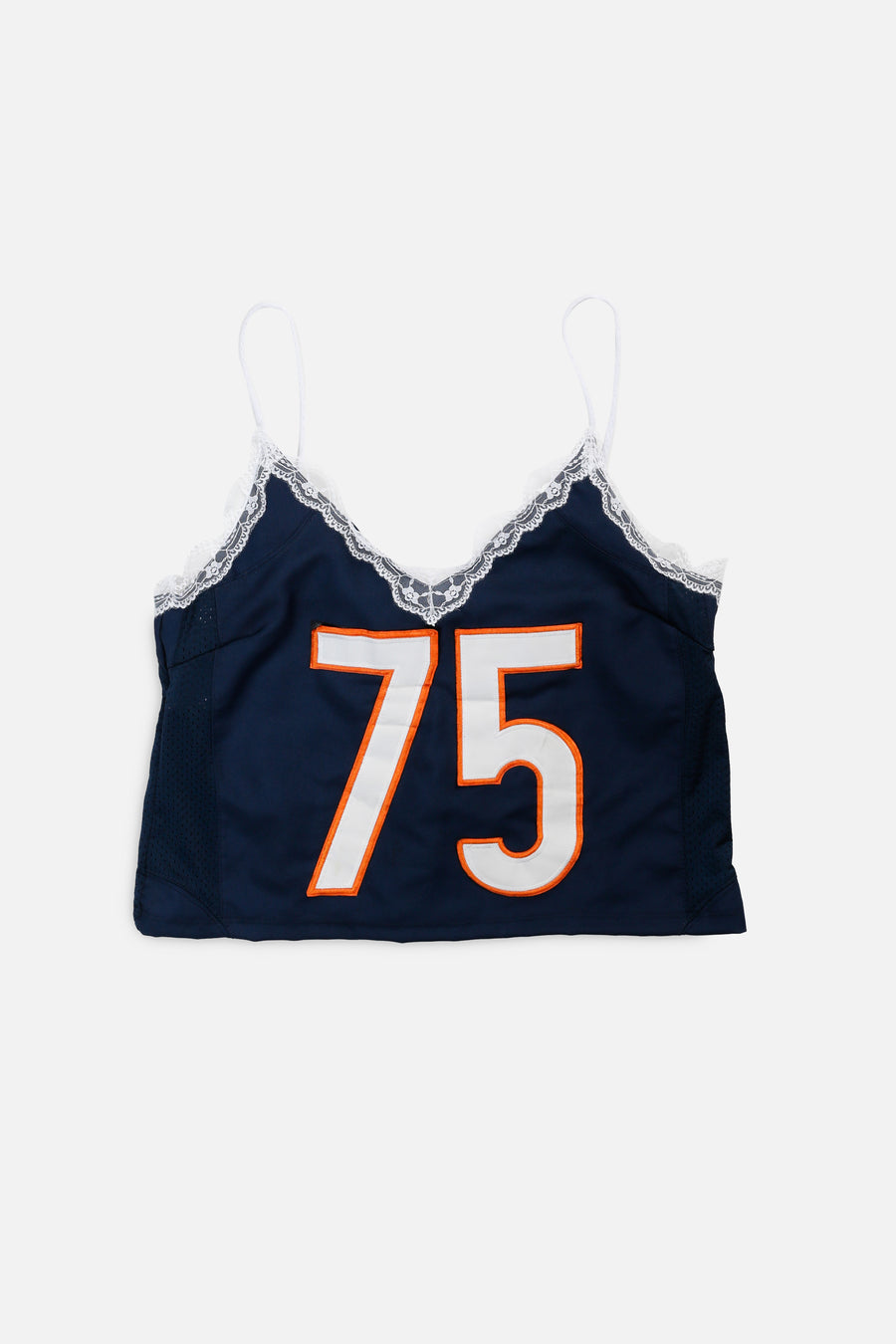 Rework Denver Broncos NFL Lace Tank - XL