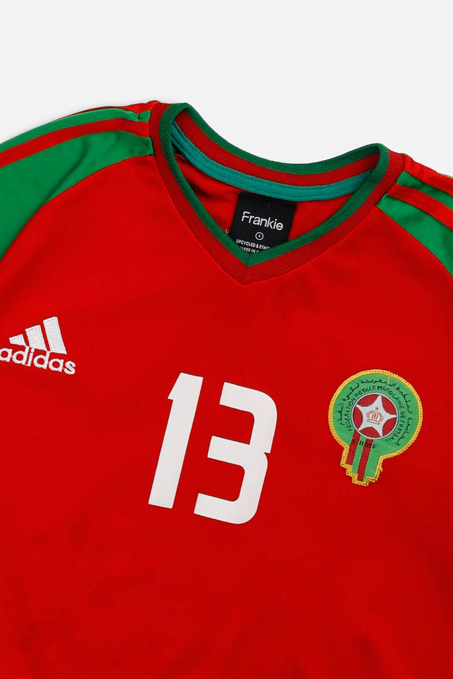 Rework Crop Morocco Soccer Jersey - S