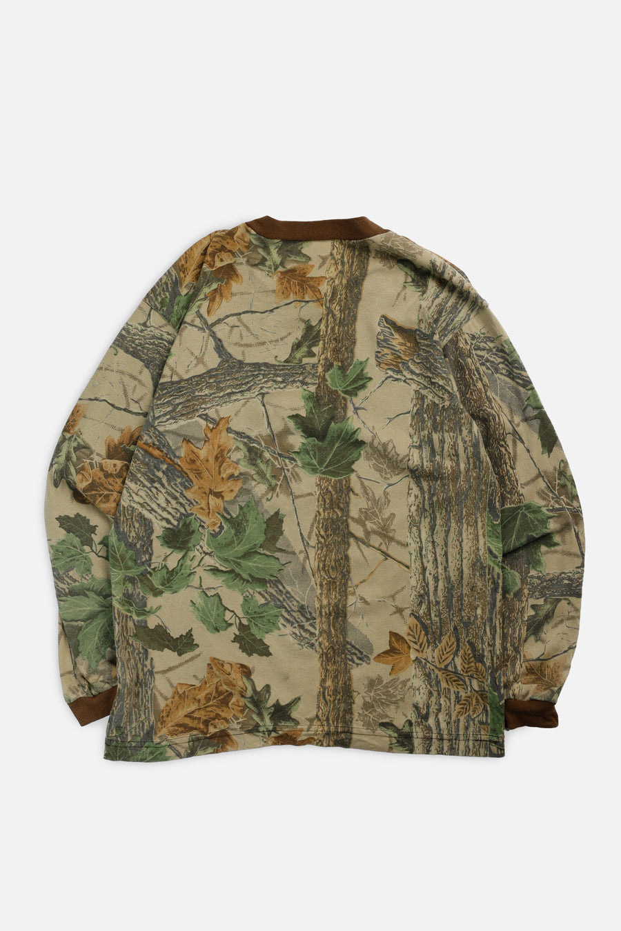 Vintage Camo Long Sleeve Tee - S