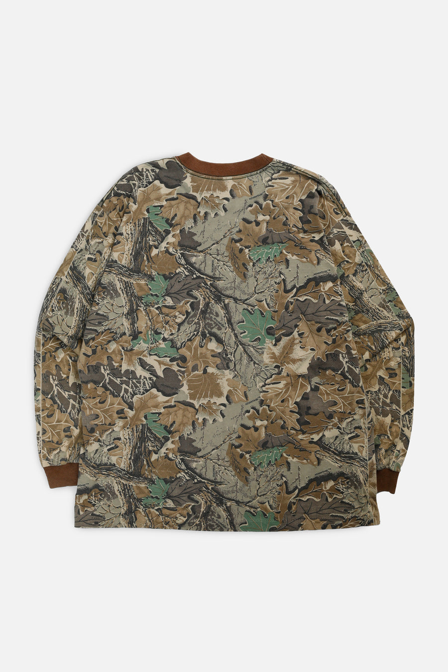 Vintage Camo Long Sleeve Tee - L