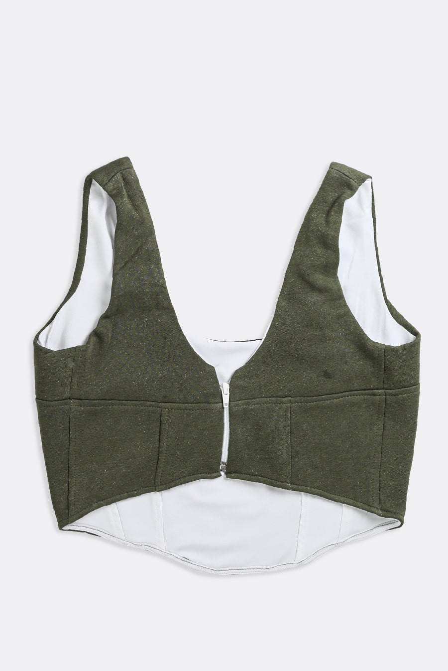 Rework Nike Sweatshirt Bustier - L